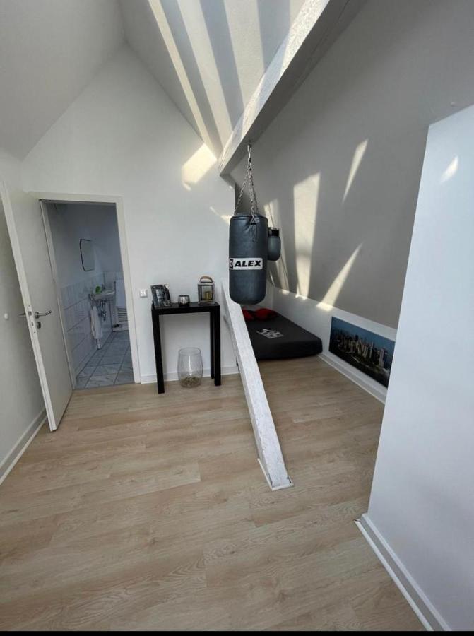 Luxury Rooftop Loft With River View 10Min To City Apartment Дюселдорф Екстериор снимка